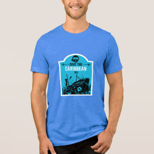 Camiseta Triblenda Caribe del Buceo de naufragios