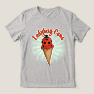 Camiseta Triblenda Cariño Retro Vintage de Mariquita Arte Caprichos