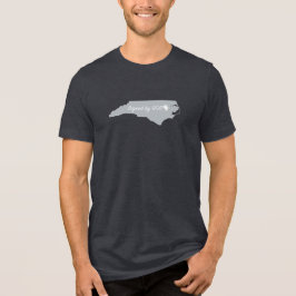 Camiseta Triblenda Carolina del Norte firmada por Dios