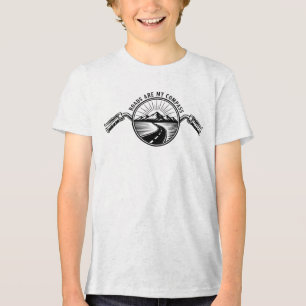 Camiseta Triblenda Carretera de Montaña en Motocicleta