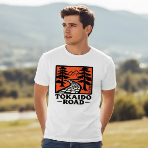 Camiseta Triblenda Carretera Tokaido - Japón - Samurai