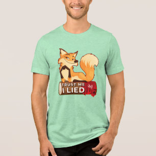 Camiseta Triblenda Carretera Tri-Blend: Confía en mí (verde)