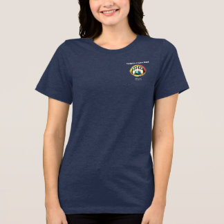 Camiseta Triblenda Carta blanca de las mujeres de los ríos indios