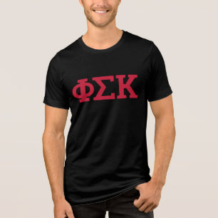 Camiseta Triblenda Cartas de Phi Sigma Kappa