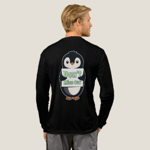 Camiseta Triblenda Cartel de pingüino: No te pierdas