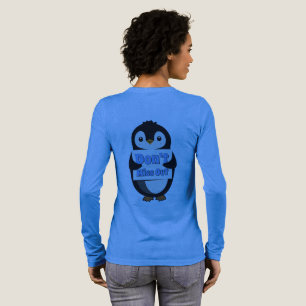 Camiseta Triblenda Cartel de pingüino: No te pierdas
