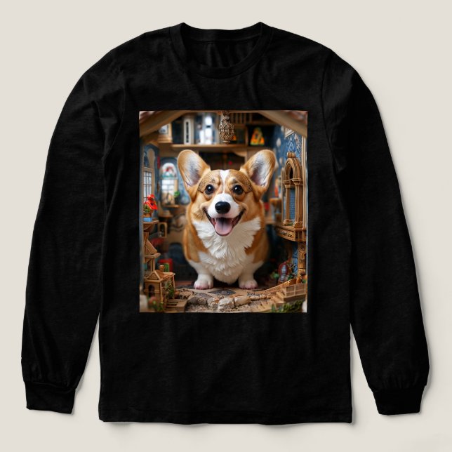 Camiseta Triblenda Casa de Corgis (Diseño traserp)