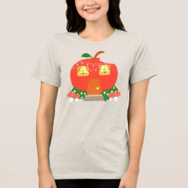 Camiseta Triblenda Casa de rana de fruta de manzana