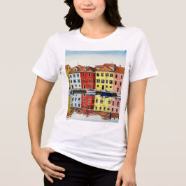 Camiseta Triblenda Casas coloridas