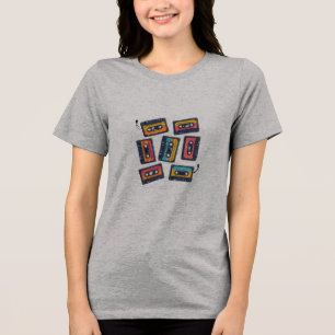 Camiseta Triblenda Casetes antiguos