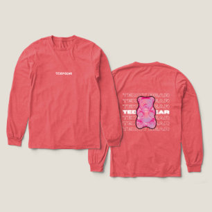 Camiseta Triblenda Casualwear de la manga larga de TeddyBear