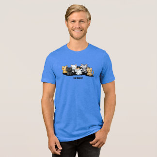 Camiseta Triblenda Cat Dad T-Shirt