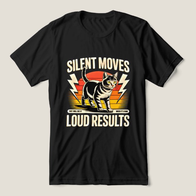 Camiseta Triblenda Cat Lover Bold Motivational Tee (Diseño delantero )