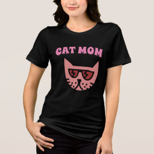 CAMISETA TRIBLENDA CAT MOM LADIES T-SHIRTS