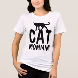 Camiseta Triblenda CAT MOMMIN' CAT MOM T-Shirts