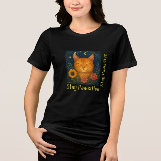 Camiseta Triblenda Cat Tee Shirt (Anverso)