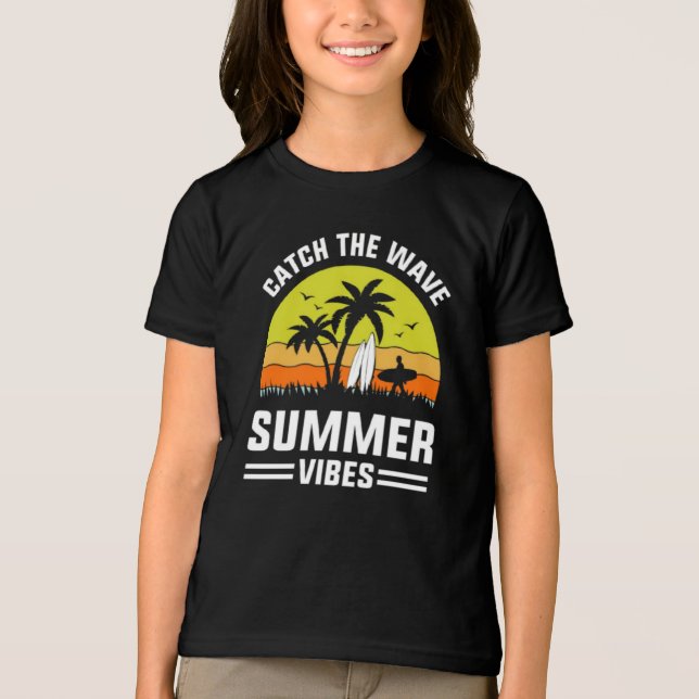 Camiseta Triblenda Catch The Wave Summer Vibes-64193 (Anverso)