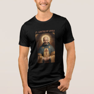 Camiseta Triblenda Católica romana de San Ignacio de Loyola