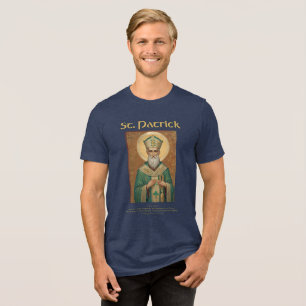 Camiseta Triblenda Católica Romana de San Patricio