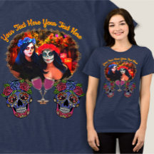 Catrinas Vallarta con Calaveras 1718