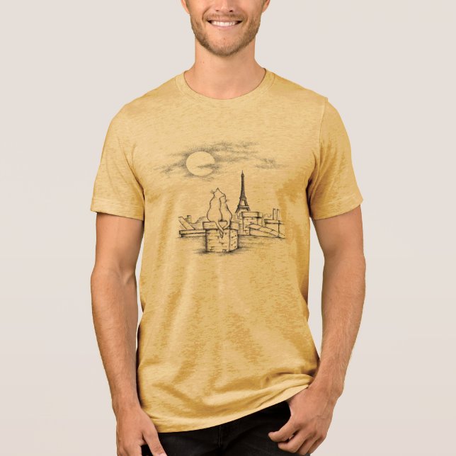 Camiseta Triblenda Cats de amor (Anverso)