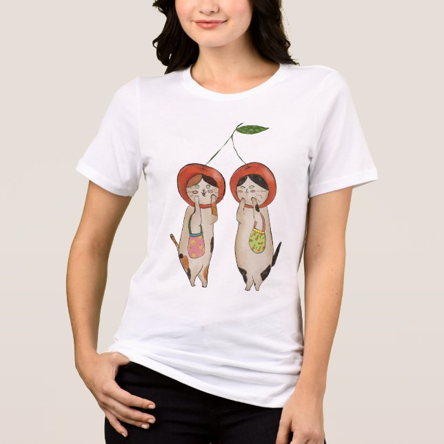 Camiseta Triblenda Catty Cherries (Anverso)