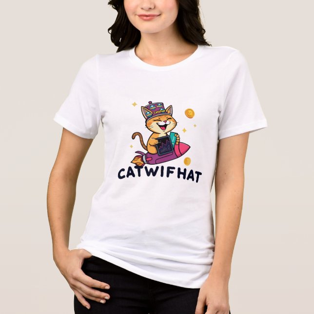 Camiseta Triblenda Catwifhat - moneda de un meme (Anverso)
