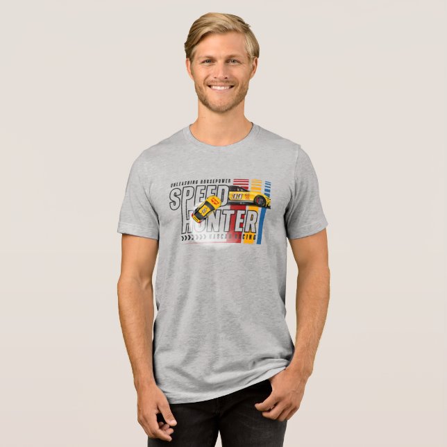 Camiseta Triblenda Cazador de velocidad | Hombre (Anverso Completa)