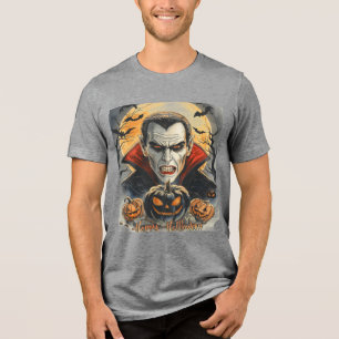 Camiseta Triblenda Cazavampiros sedientos bajo la luna llena