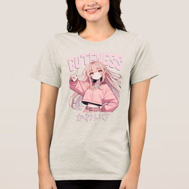 Camiseta Triblenda CDcuteness (Anverso)