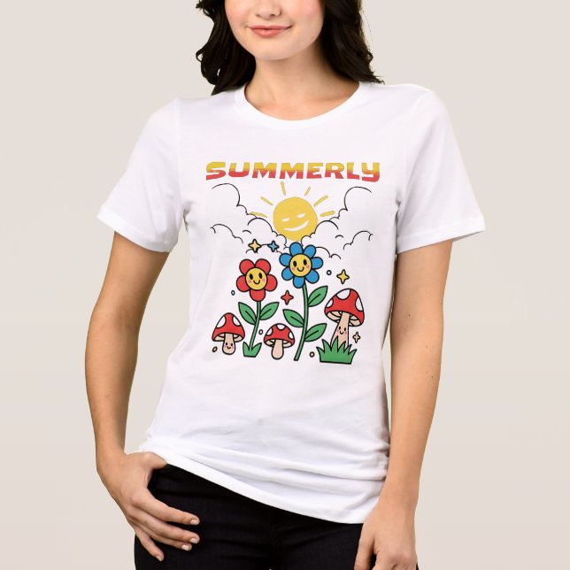 Camiseta Triblenda CDsummerly (Anverso)