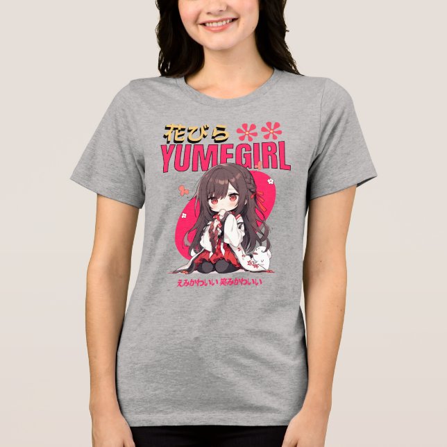 Camiseta Triblenda CDyumegirl (Anverso)