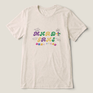 Camiseta Triblenda Celebración de Mardi Gras amor