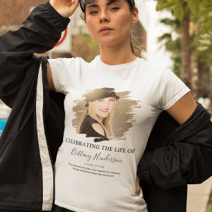 Camiseta Triblenda Celebrando La Vida De Foto Memorial
