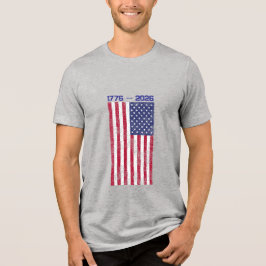Camiseta Triblenda Celebrate America 250 Men's T-shirt with Flag #5