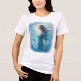 Camiseta Triblenda Celestial Spirit in Swirling Cosmos