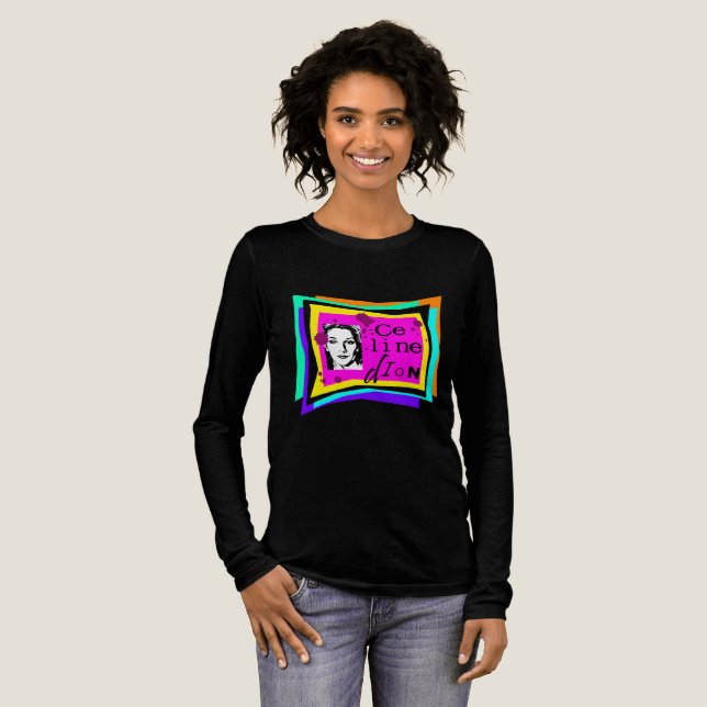 Camiseta Triblenda Celine Dion  (Anverso Completo)