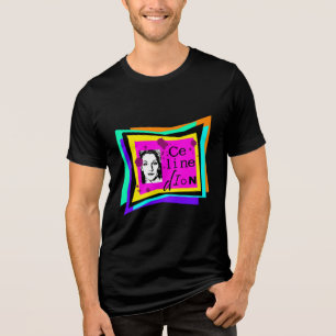Camiseta Triblenda Celine Dion - arte pop