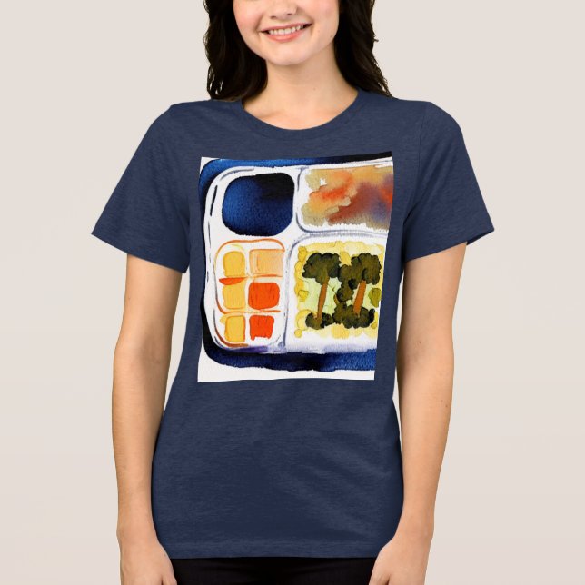 Camiseta Triblenda Cena de TV (Anverso)