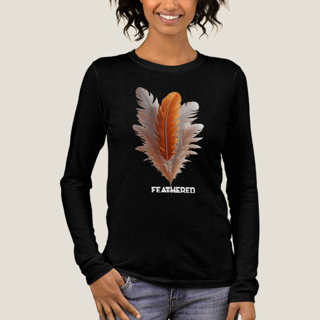 Camiseta Triblenda Centered Grace Feathered Balance Quiet Poise Still (Anverso)