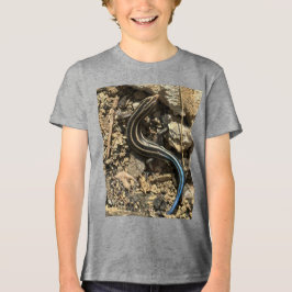 Camiseta Triblenda Cepillo de cola azul