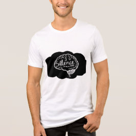 Camiseta Triblenda Cerebro Excesivamente Pensativo Cómic Arte Salud M