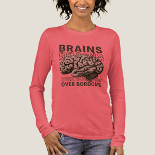 Camiseta Triblenda Cerebros Sobre Aburrimiento