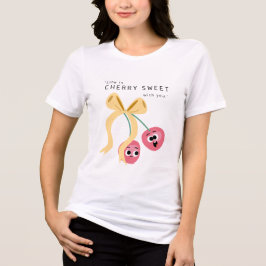 CAMISETA TRIBLENDA CEREZA DULCE