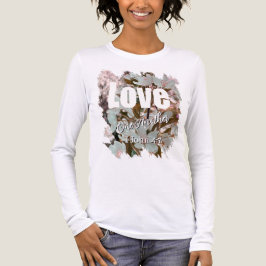 Camiseta Triblenda Cerezo Flor de Amor Mutuo