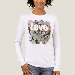 Camiseta Triblenda Cerezo Flor de Amor Mutuo