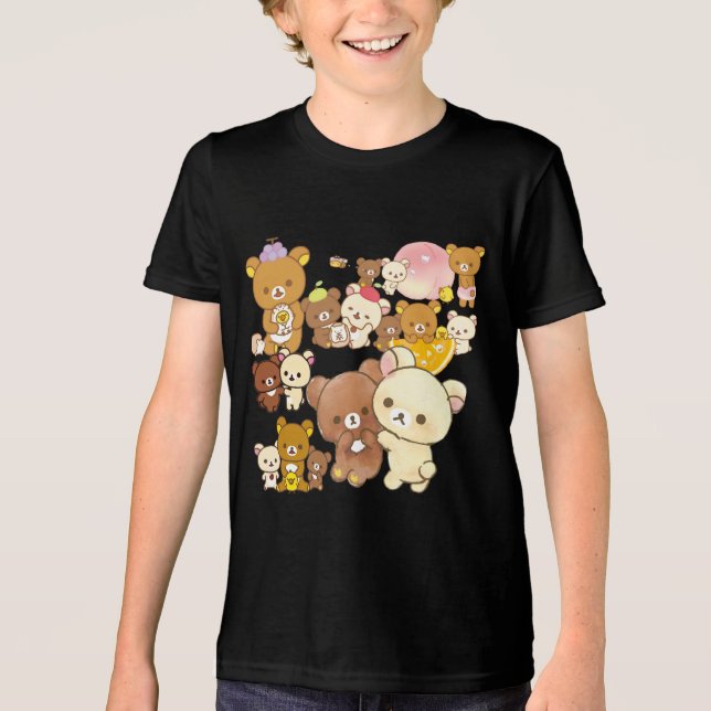 Camiseta Triblenda chairoikoguma😂chairoikoguma😂chairoikoguma😂😂😂 (Anverso)