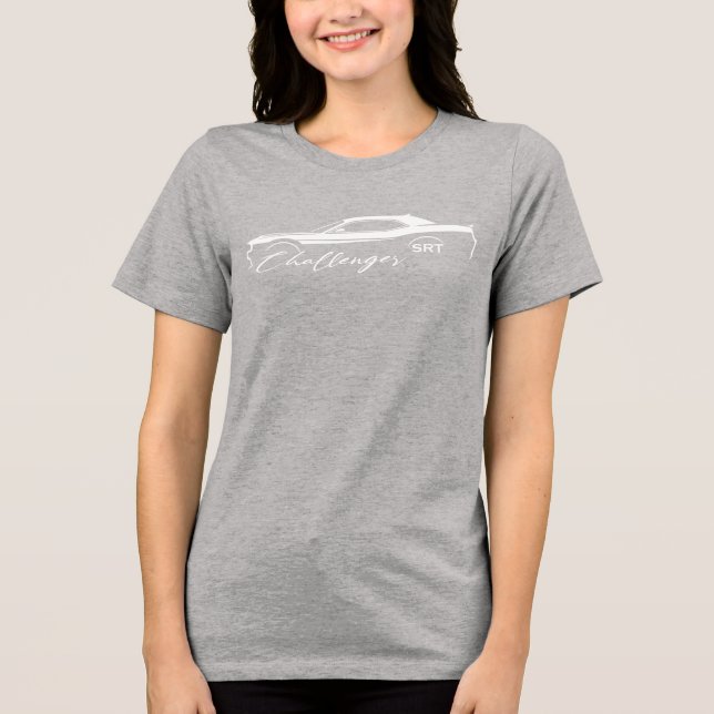Camiseta Triblenda Challenger SRT T-Shirt. (Anverso)