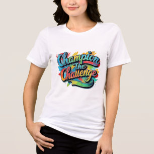 Camiseta Triblenda Champion the Challenge - T motivacional a mano