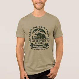 Camiseta Triblenda Chase the Dust Trails®: Adventure Echoes™ Retro RV
